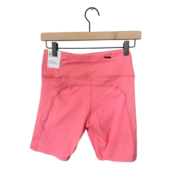 Nike Mid Rise Biker Shorts Pink NWT