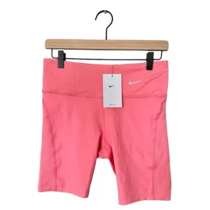 Nike Mid Rise Biker Shorts Pink NWT