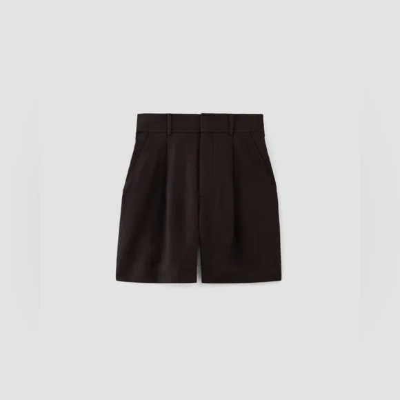 NWOT Everlane The Linen Way-High® Drape Short