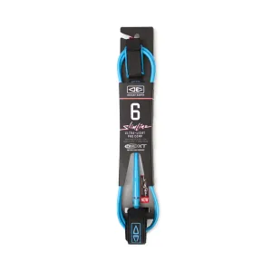 OCEAN & EARTH SLIM LINE ONE XT PRO COMP 6'0 LEASH BLUE