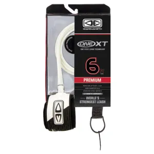 Ocean And Earth Premium One-XT Leash - 6ft White