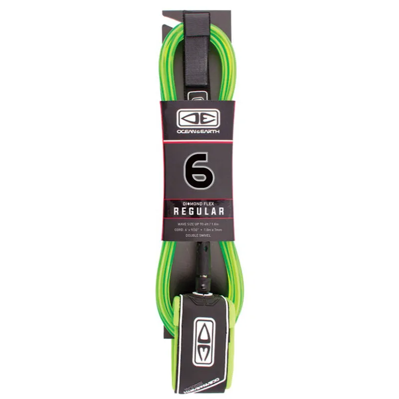 OCEAN AND EARTH Regular 7 Diamond Flex - Lime