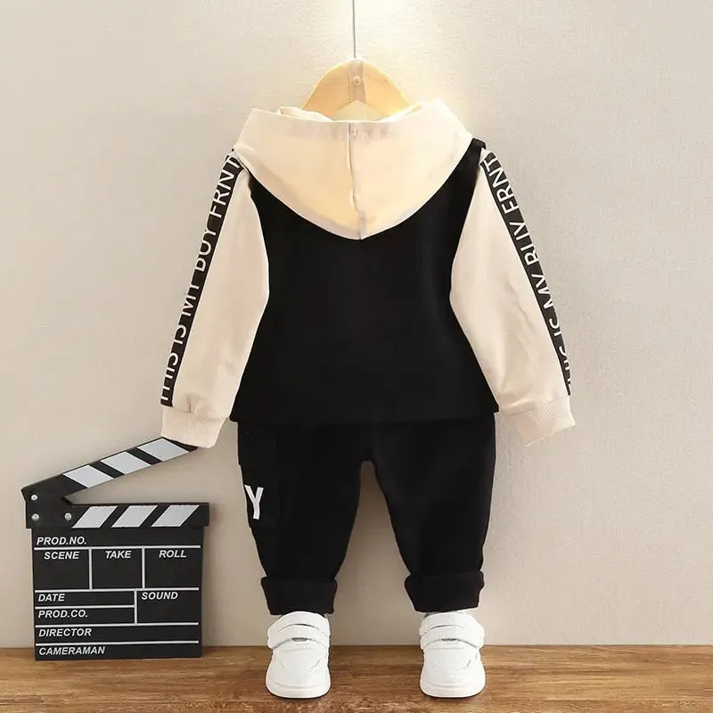 Oh Boy Combat Black 3 piece Outfit