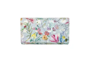 Olivia Clutch in Denim Floral (Multi)