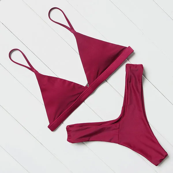 OMKAGI Brand Swimwear Women Swimsuit Sexy Push Up Micro Bikinis Set Swimming Bathing Suit Beachwear Summer Brazilian Bikini 2018