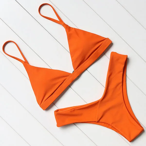 OMKAGI Brand Swimwear Women Swimsuit Sexy Push Up Micro Bikinis Set Swimming Bathing Suit Beachwear Summer Brazilian Bikini 2018