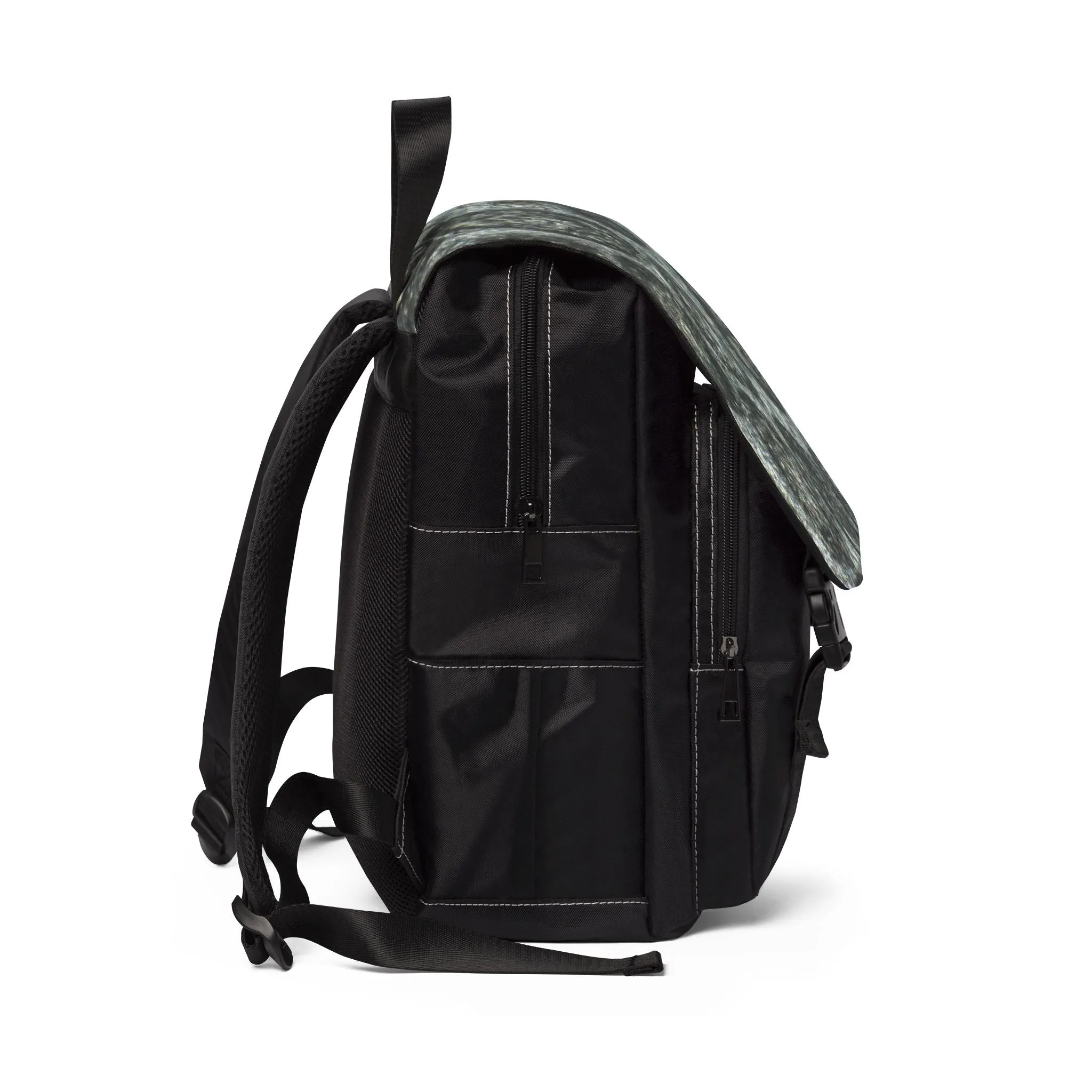 Oolitic Limestone Unisex Casual Shoulder Backpack