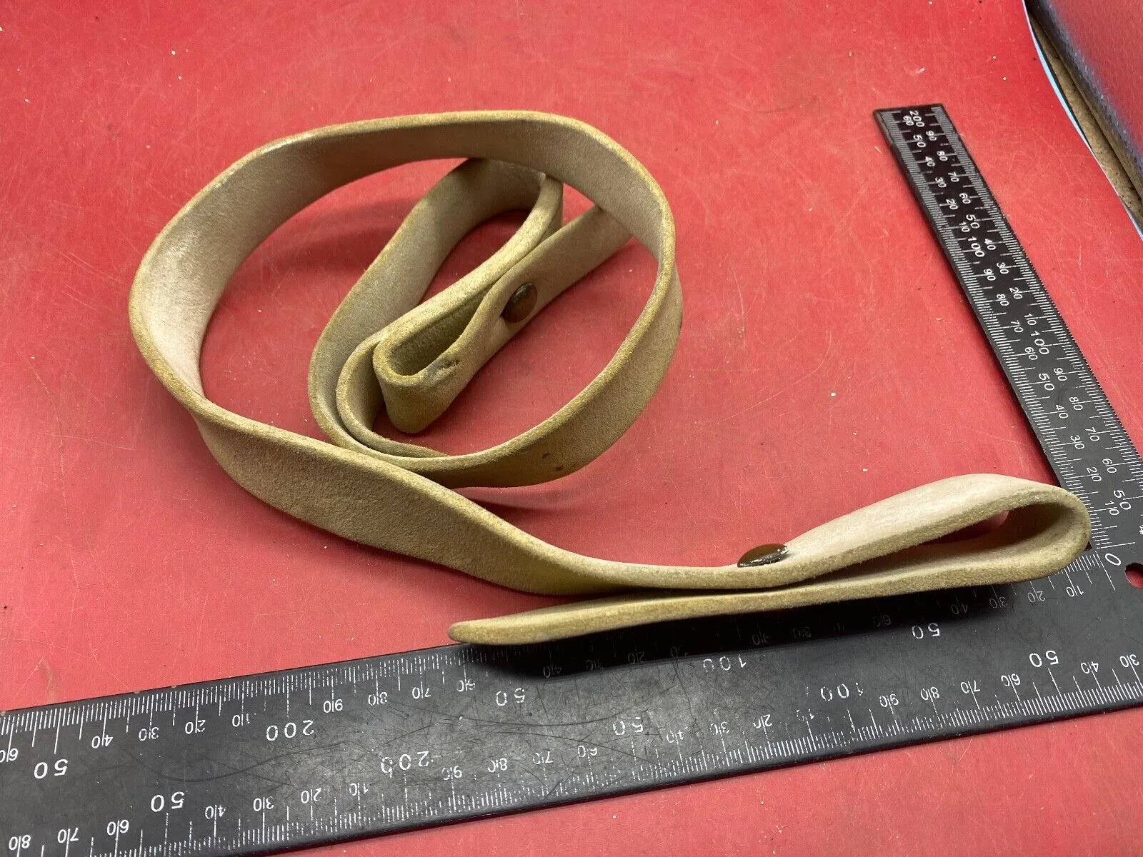 Original British Army Slade Wallace Victorian Equipment Leather Shoulder Strap