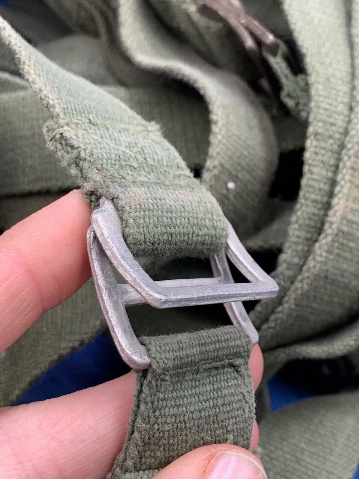 Original WW2 British Army 44 Pattern Shoulder Strap / Equipment Strap