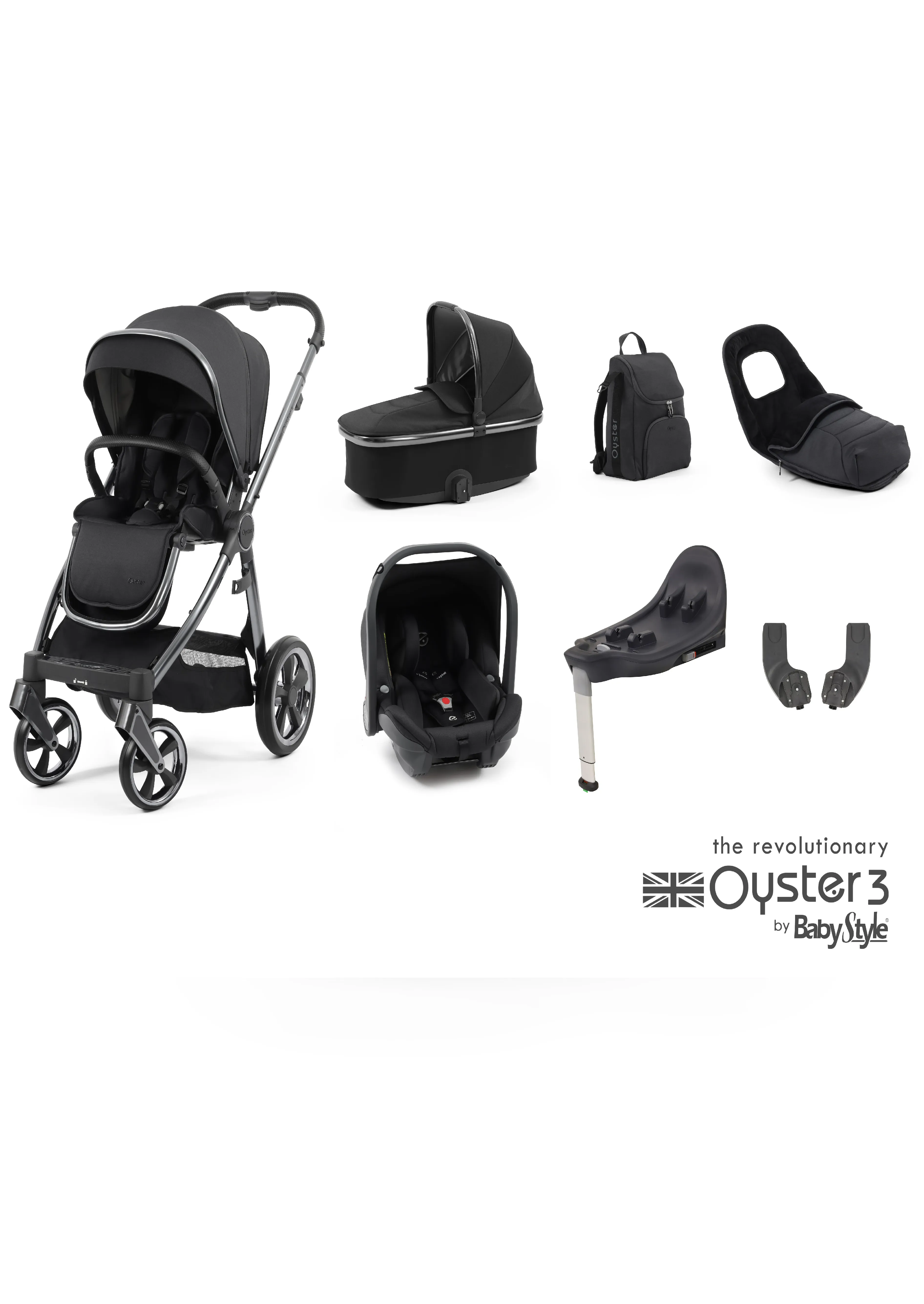 Oyster 3 Carbonite Travel System