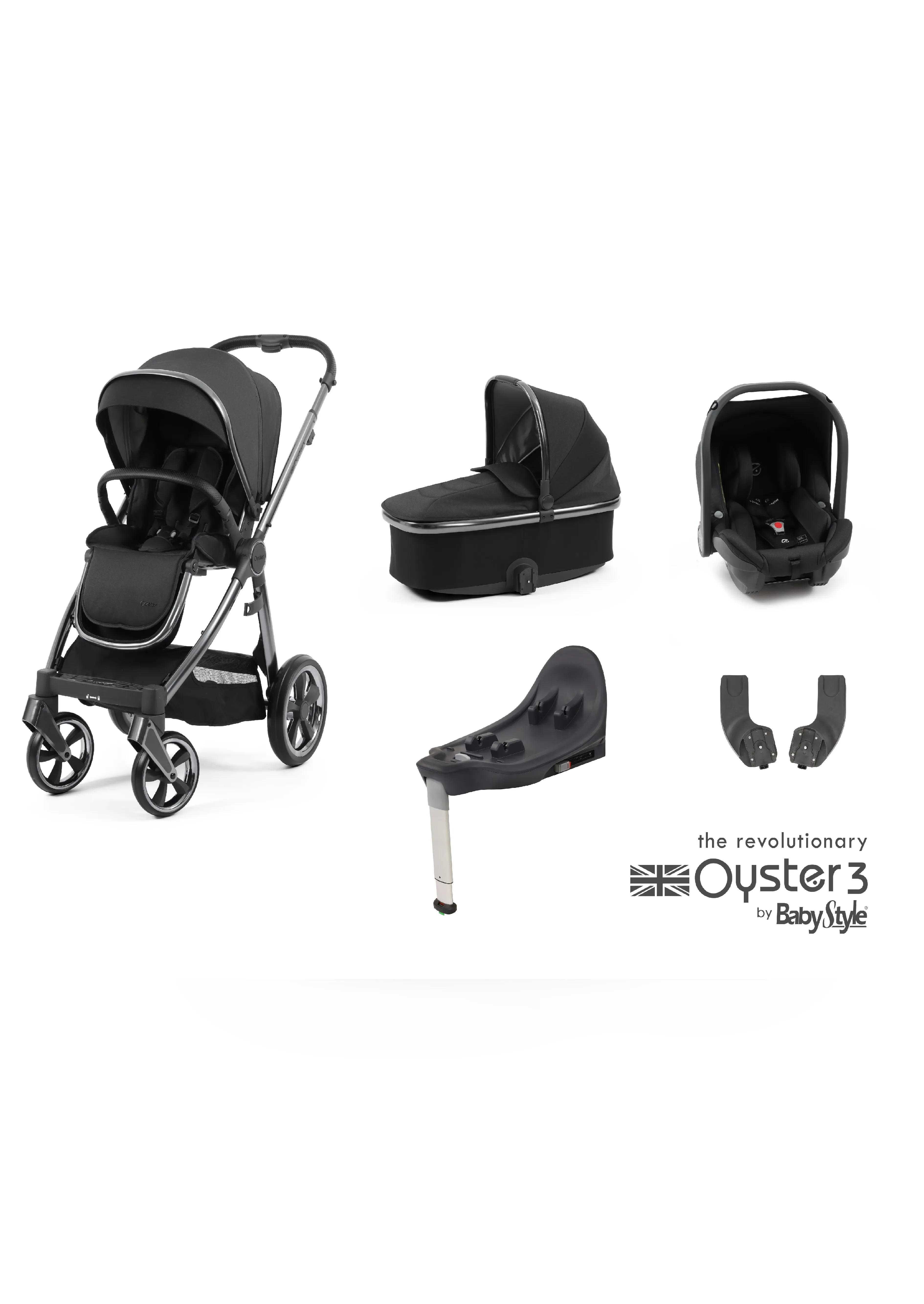 Oyster 3 Carbonite Travel System