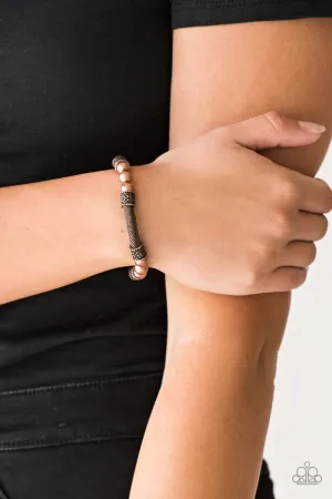 Paparazzi - Talk Some SENSEI - Copper Bracelet