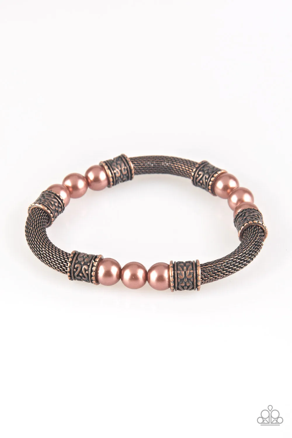 Paparazzi - Talk Some SENSEI - Copper Bracelet
