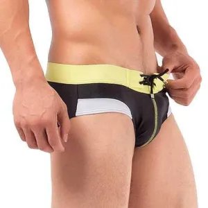 Patchwork Drawstring Bikini Swimwear