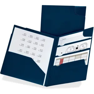 Pendaflex Oxford Divide-It-Up 4-Pocket Poly Folders