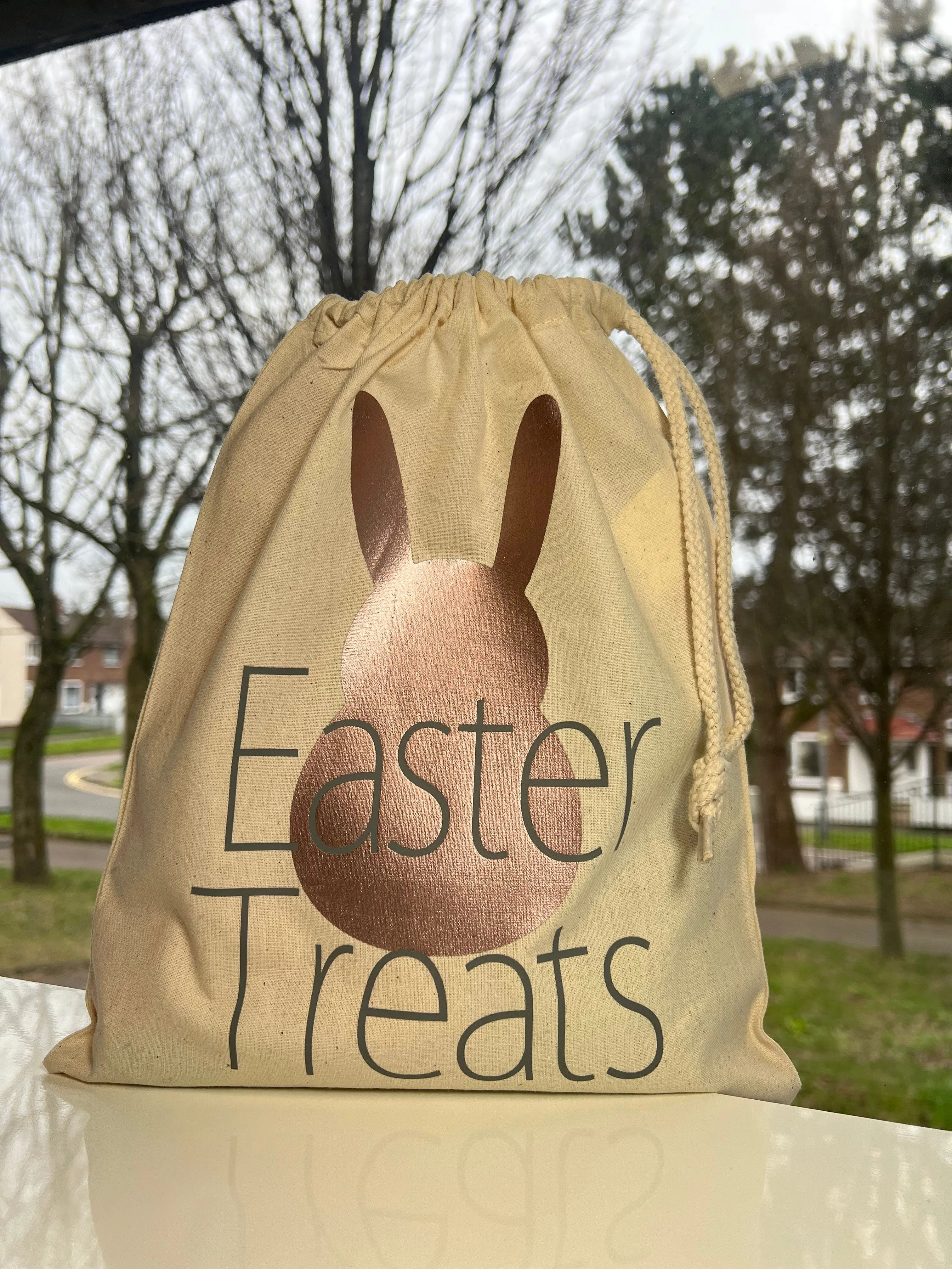 Personalised Easter Drawstring bags