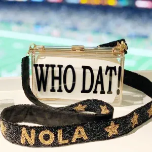 Personalized Beaded Handbag Purse Strap
