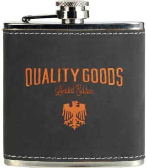 Personalized Leatherette Flask