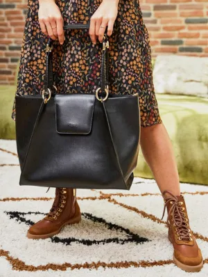 Phoenix Women's Vegan Leather Bag | Black