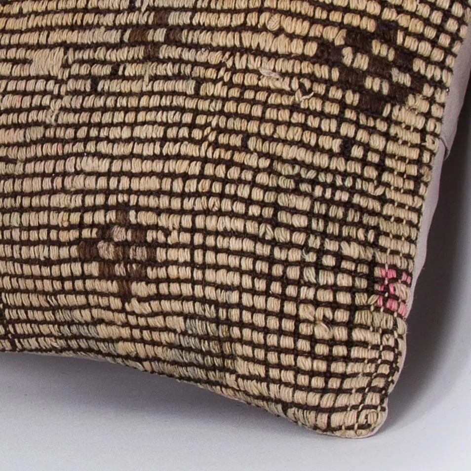 Plain Multiple Color Kilim Pillow Cover 16x16 7944