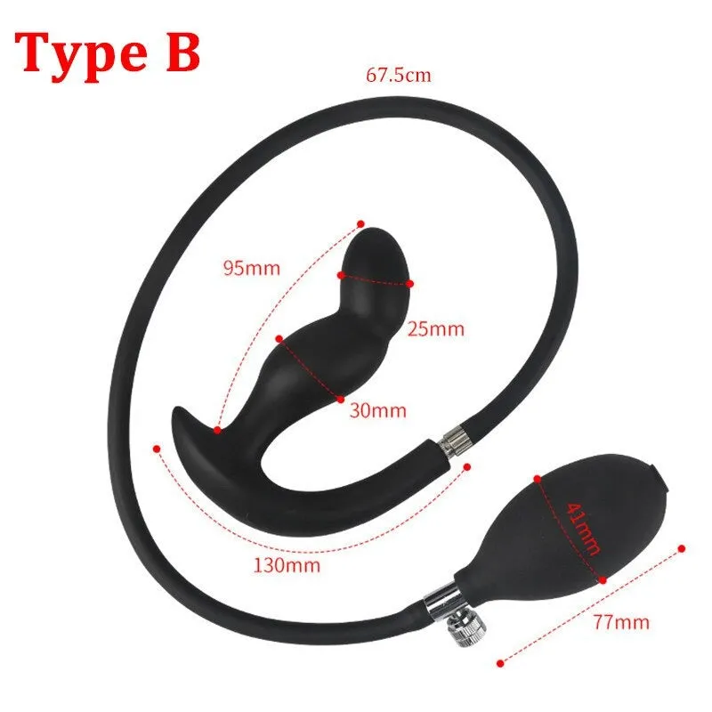 Plug Anal Gonflable Expandable