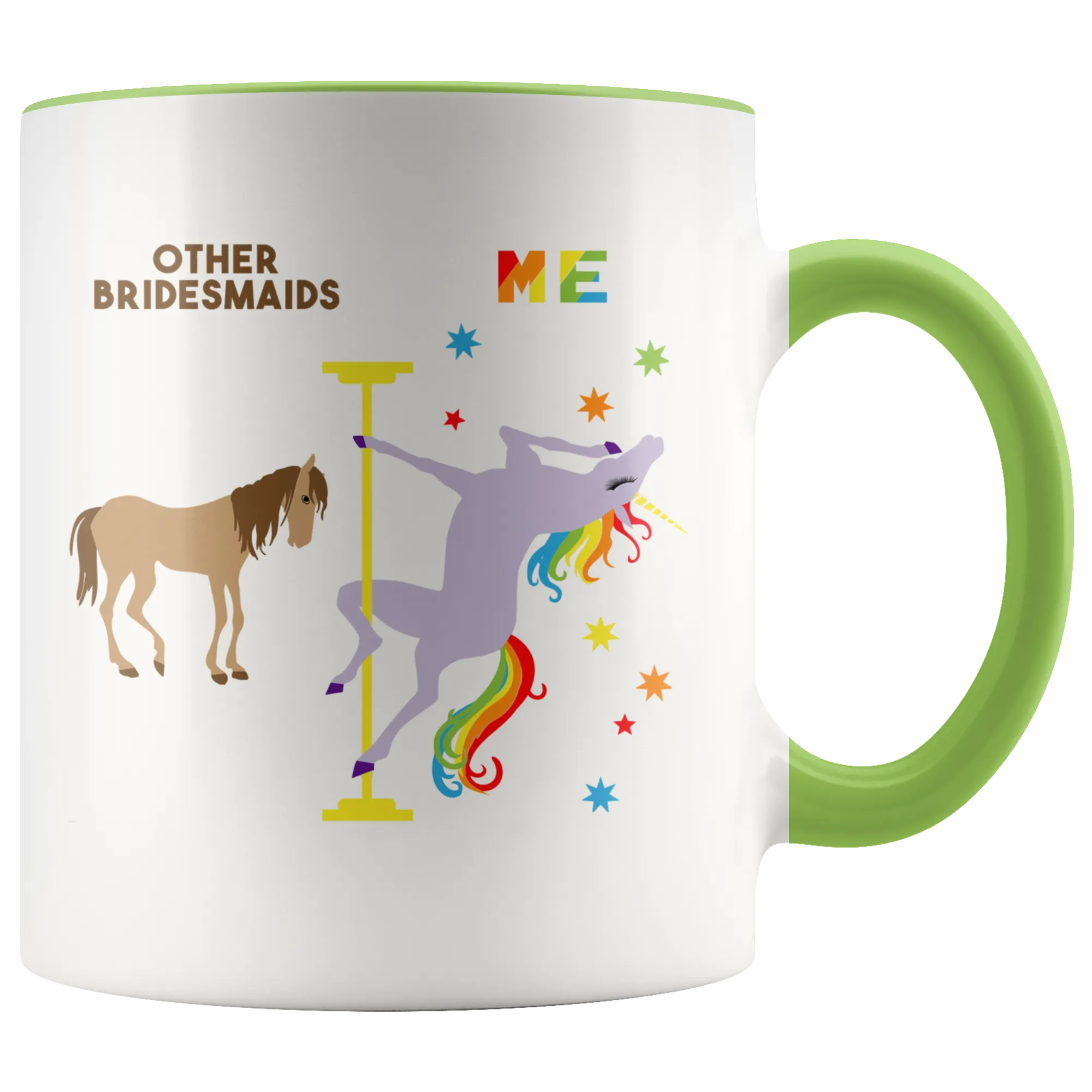 Pole Dancing Unicorn Mug Funny Bridesmaid Gift From Bride Coffee Cup Bridesmaid Gift Bridesmaid Thank You for Wedding Day
