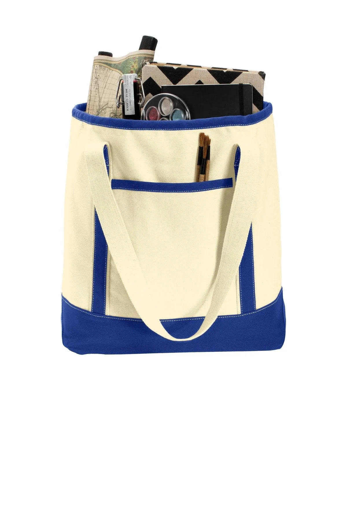 Port Authority Large Cotton Canvas Boat Tote | BG413