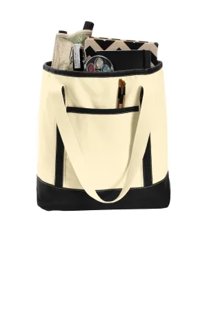 Port Authority Large Cotton Canvas Boat Tote | BG413
