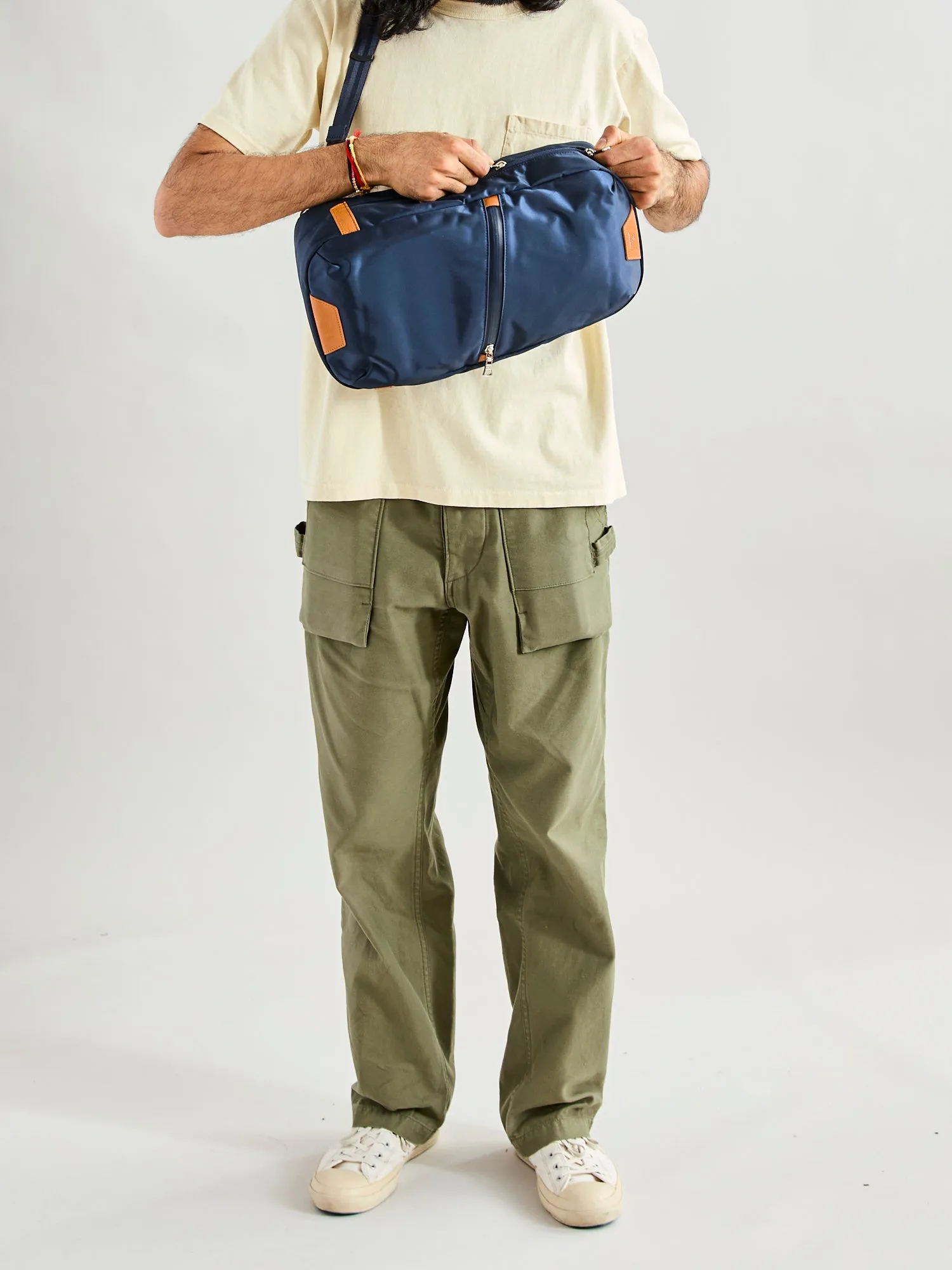 Progress Sling Bag in Navy
