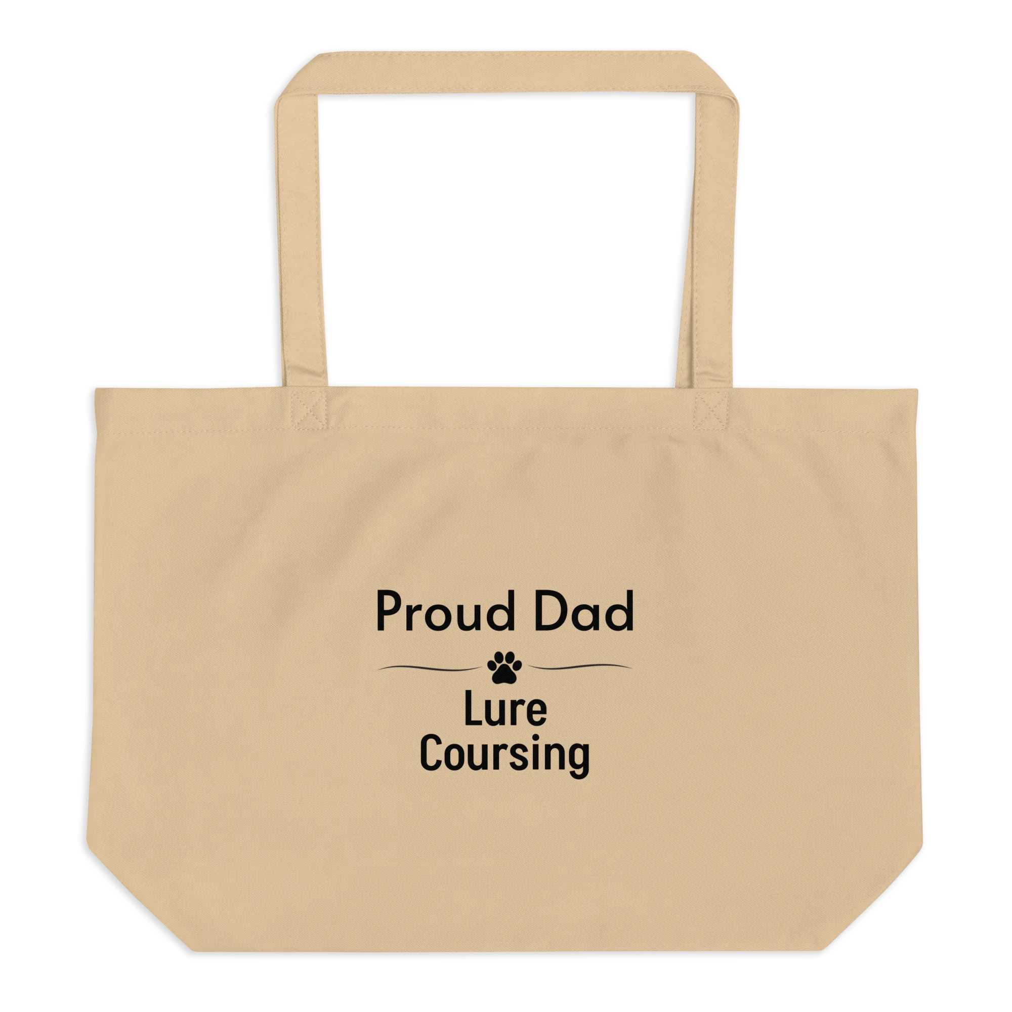 Proud Lure Coursing Dad X-Large Tote/ Shopping Bags
