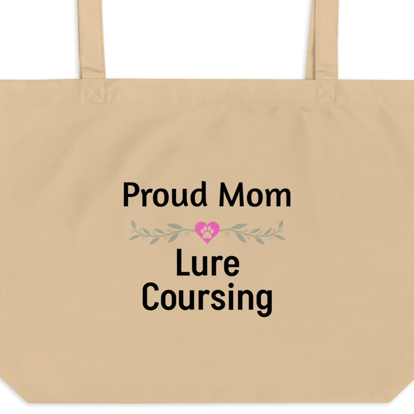 Proud Lure Coursing Mom X-Large Tote/ Shopping Bags