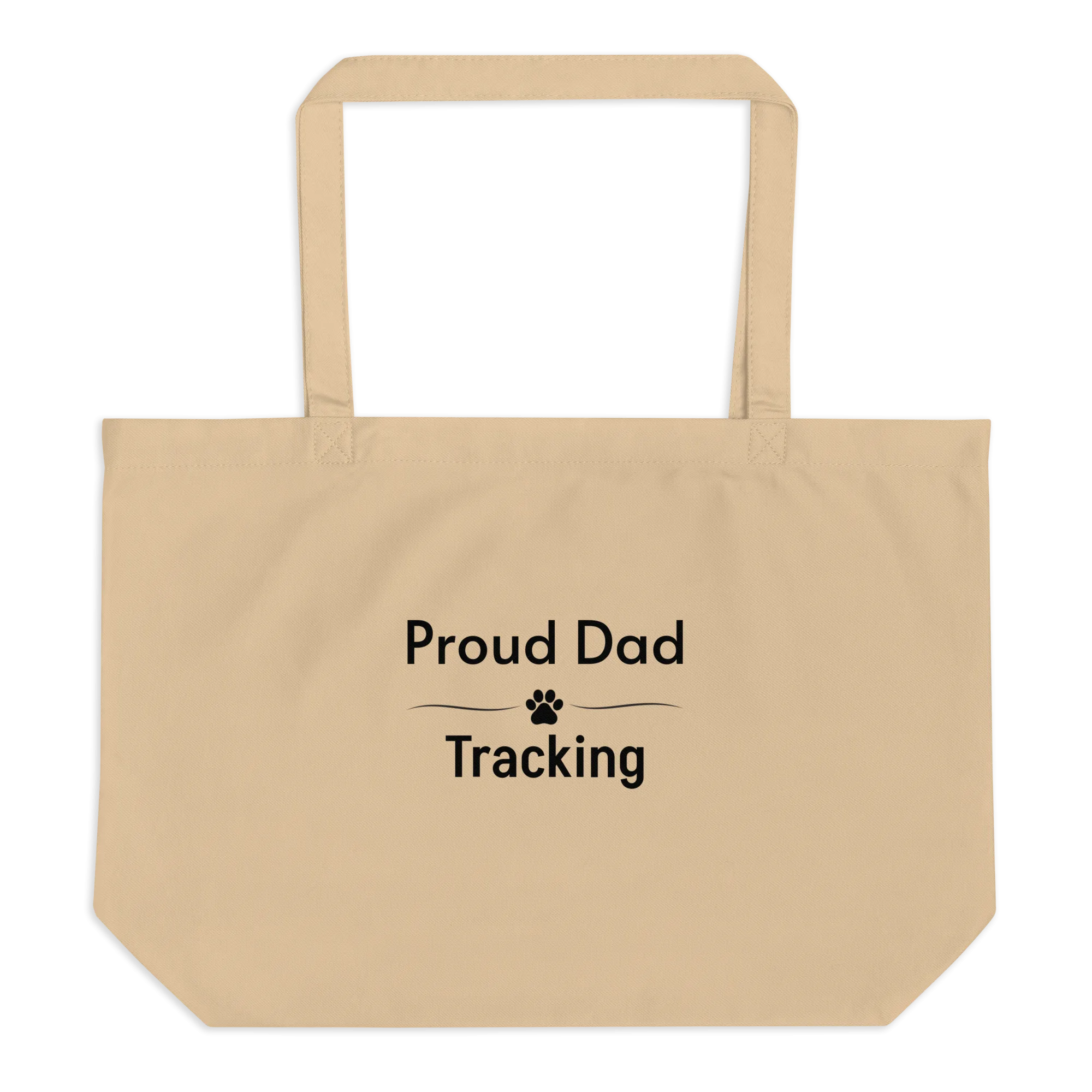 Proud Tracking Dad X-Large Tote/ Shopping Bags