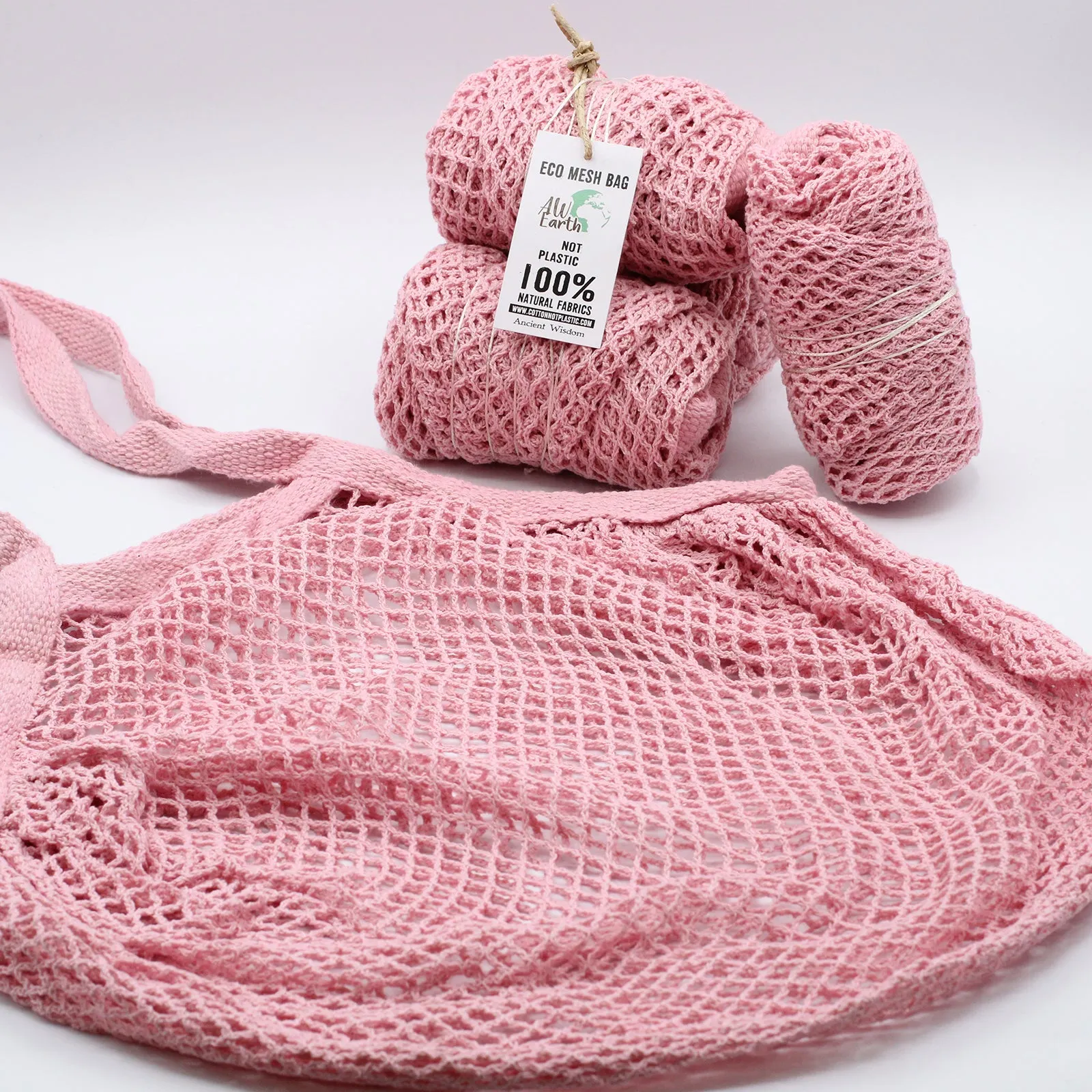 Pure Cotton Mesh Bag