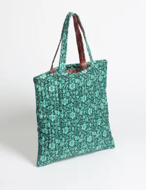 QUILTED SHOPPER BAG