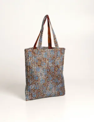 QUILTED SHOPPER BAG