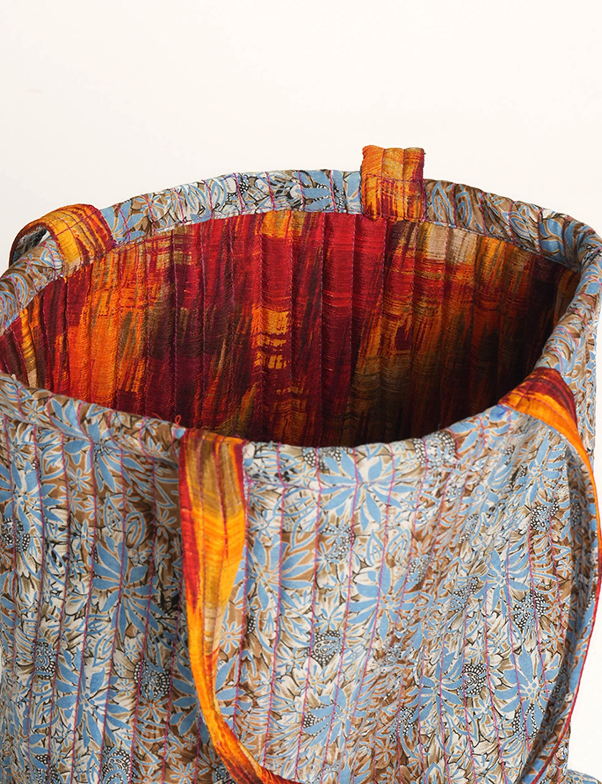 QUILTED SHOPPER BAG