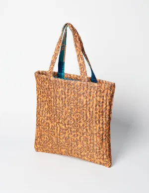QUILTED SHOPPER BAG