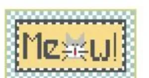 "Meow"