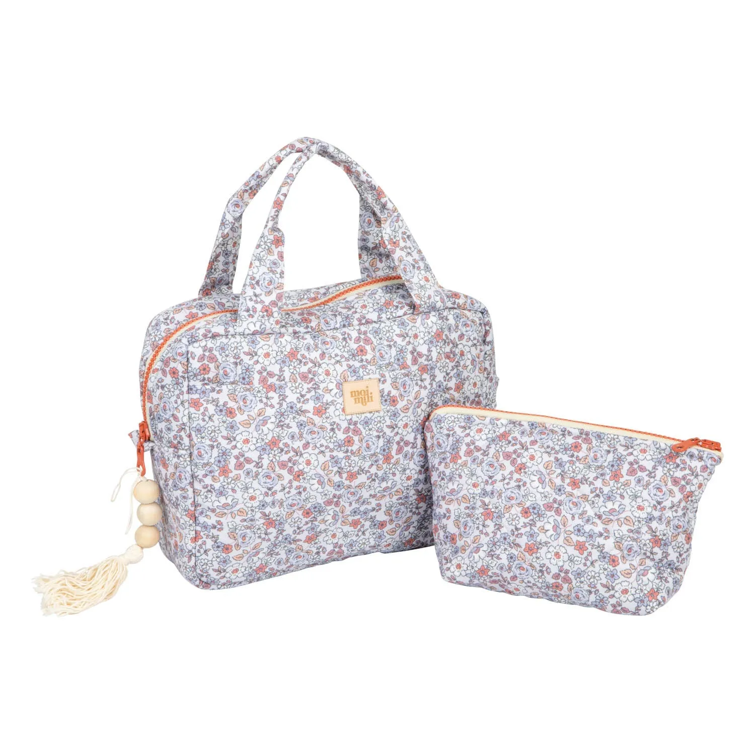 "Purple Meadow" Makeup bag set