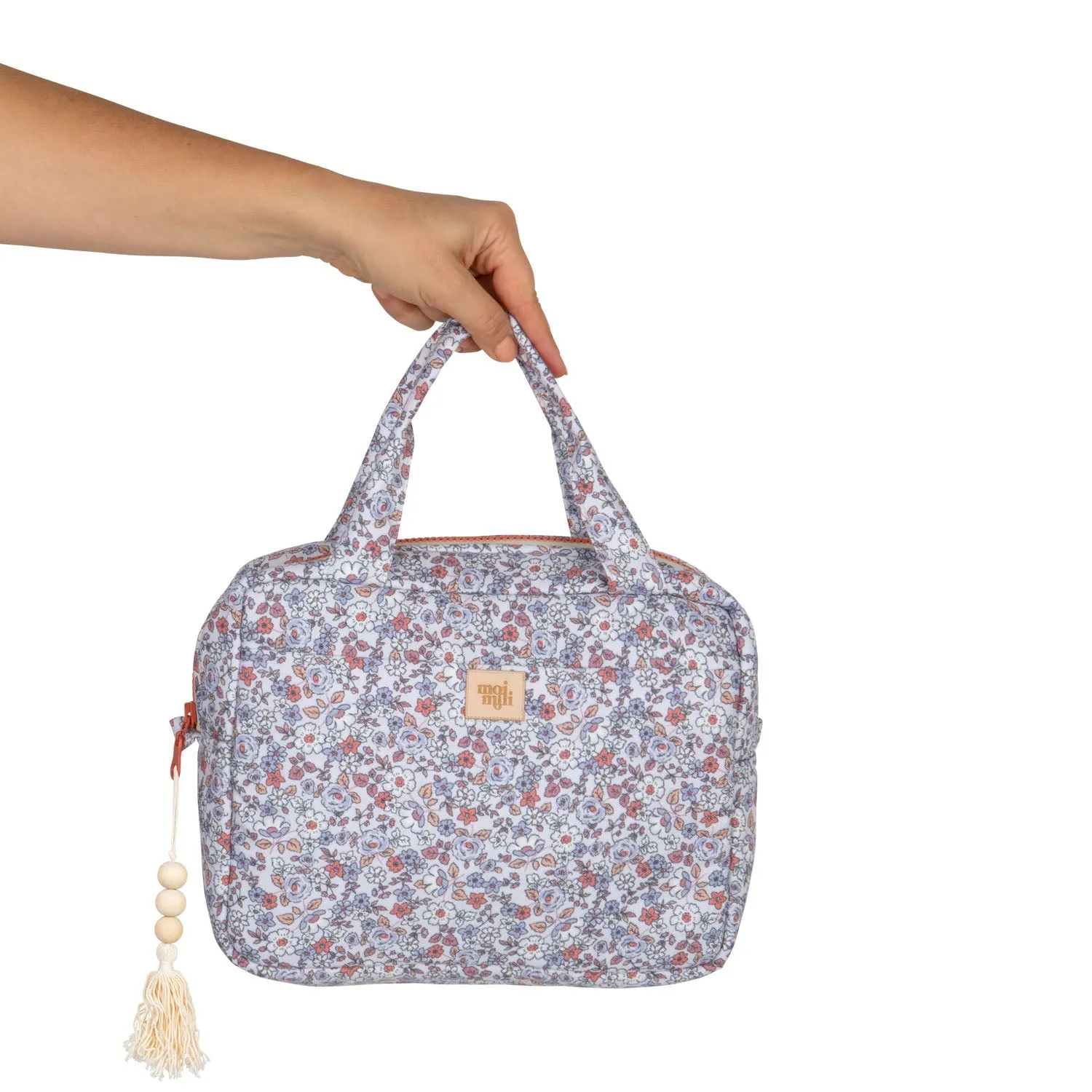"Purple Meadow" Makeup bag set