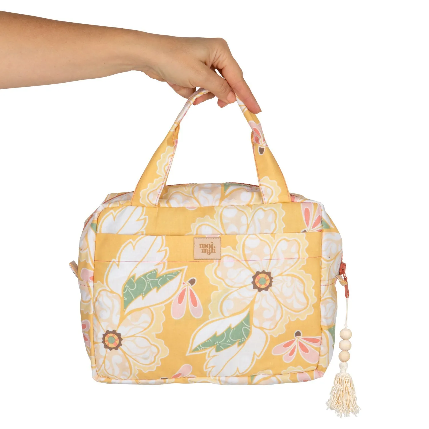 "Yellow Meadow" Makeup bag set