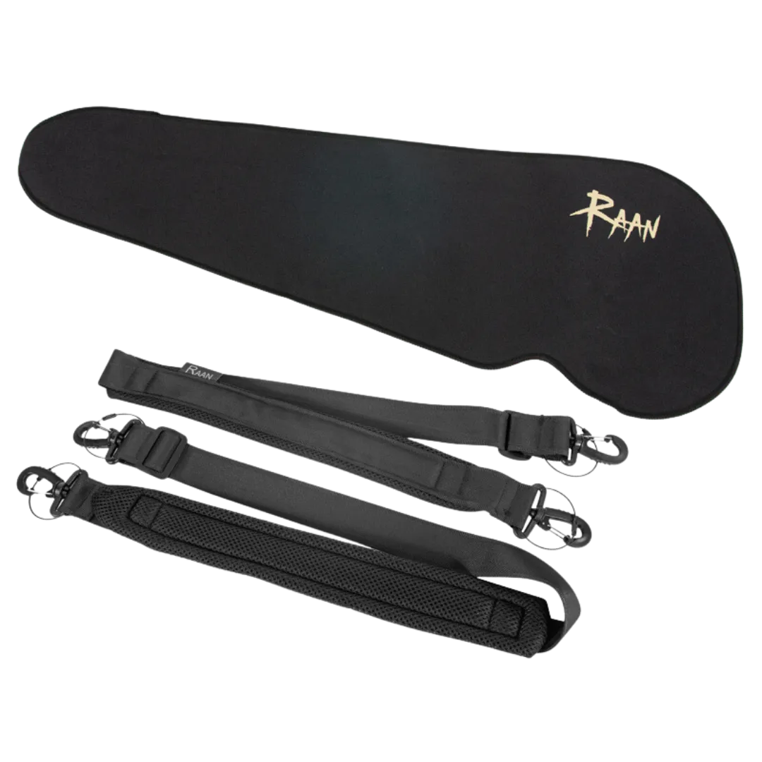 RAAN Shaped Violin Case Baby Blue 1/4-1/2