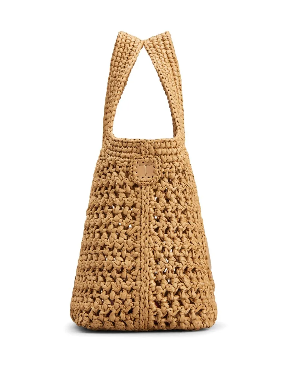 Rafia mini tote bag