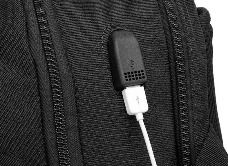 Raider: The Ultimate Multi-Functional Men's Business Travel Laptop Backpack