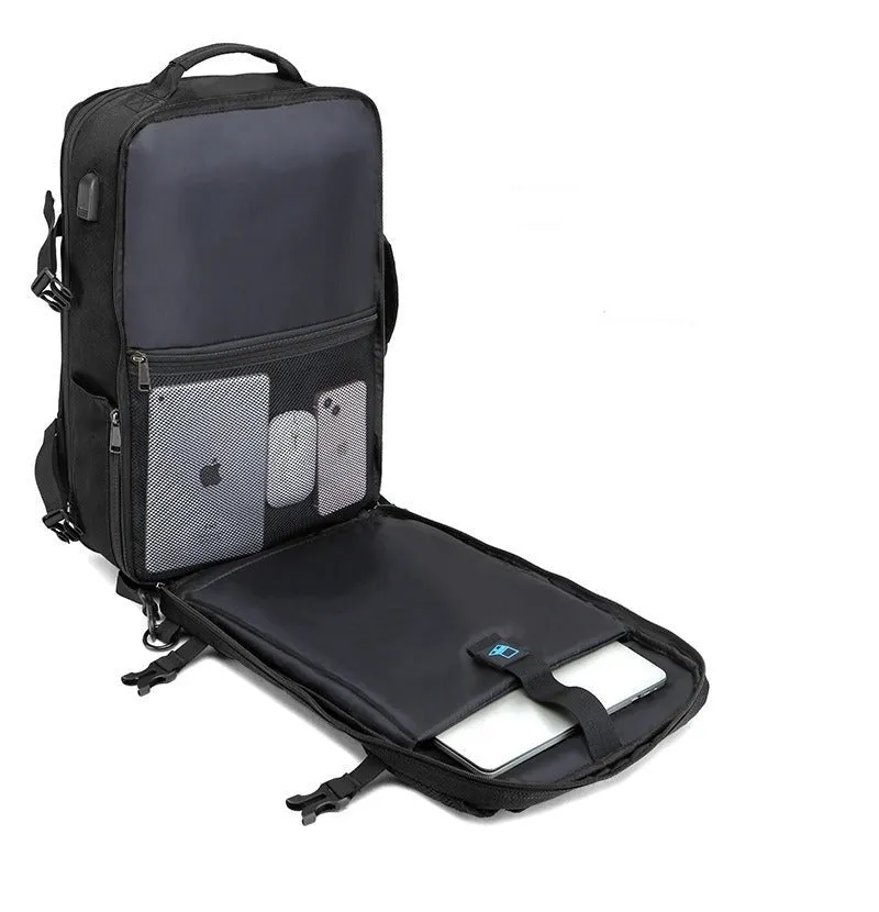 Raider: The Ultimate Multi-Functional Men's Business Travel Laptop Backpack
