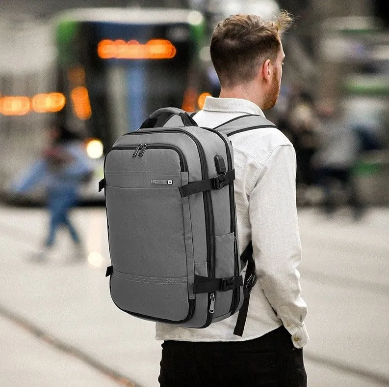 Raider: The Ultimate Multi-Functional Men's Business Travel Laptop Backpack