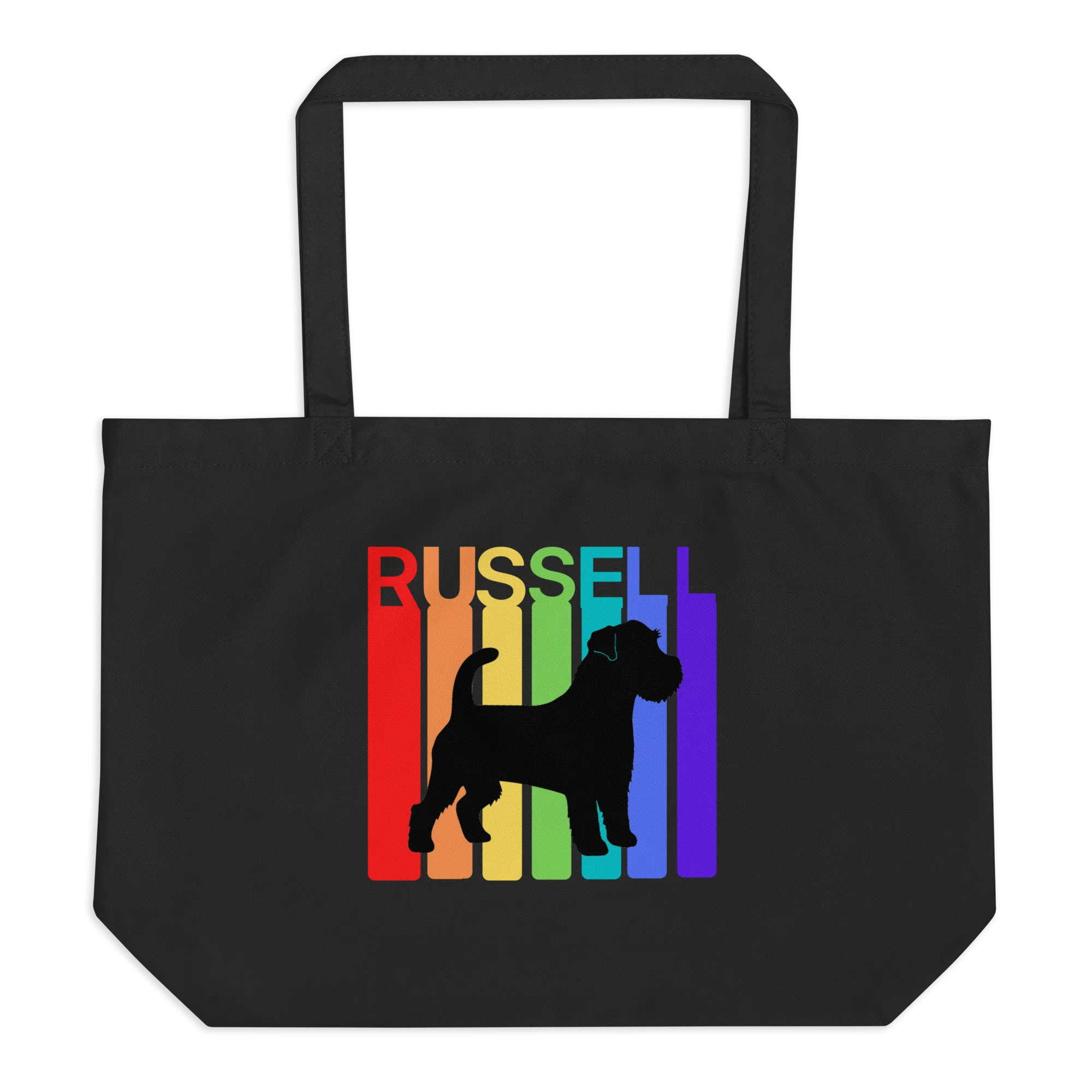 Rainbow Russells X-Large Tote/ Shopping Bags