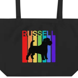Rainbow Russells X-Large Tote/ Shopping Bags