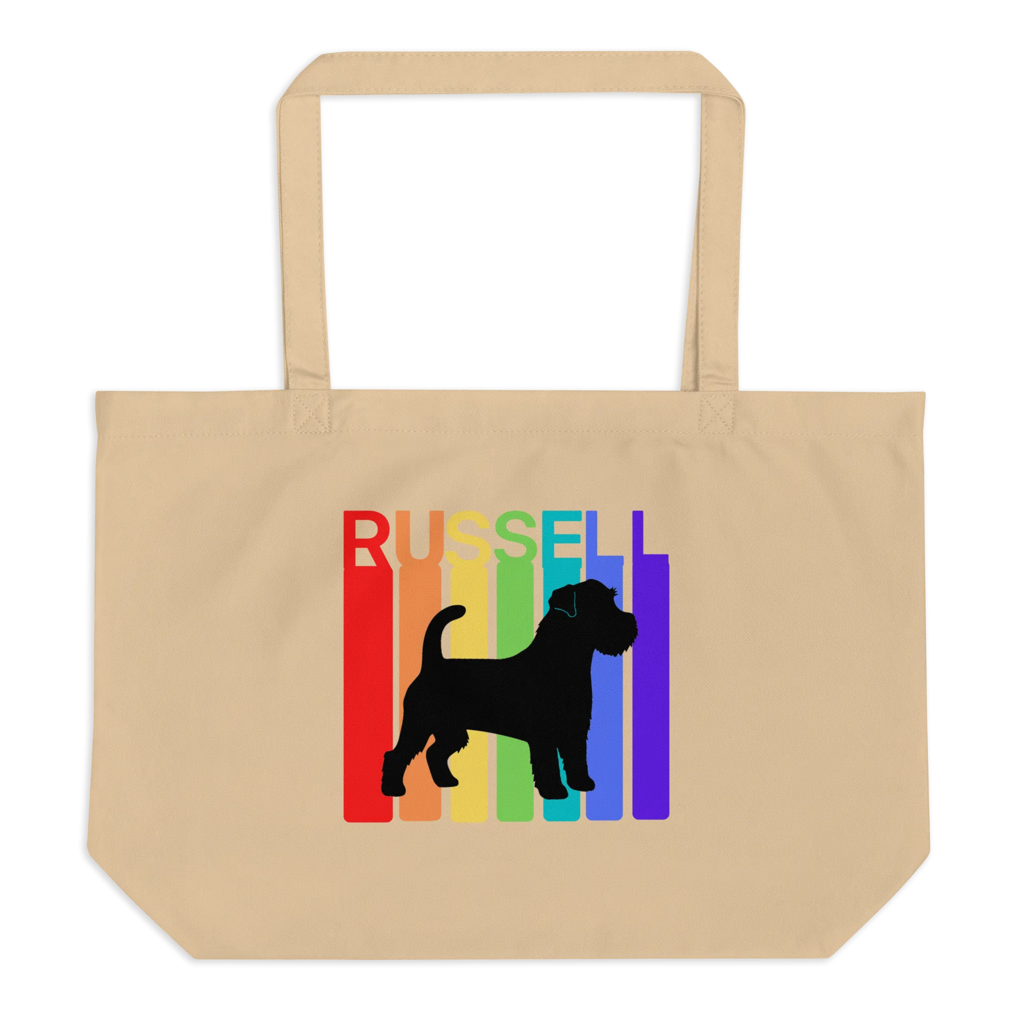 Rainbow Russells X-Large Tote/ Shopping Bags