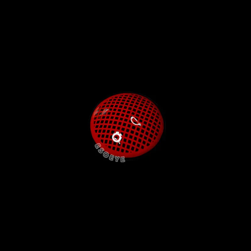 Red Mesh Halloween Contact Lenses Yearly